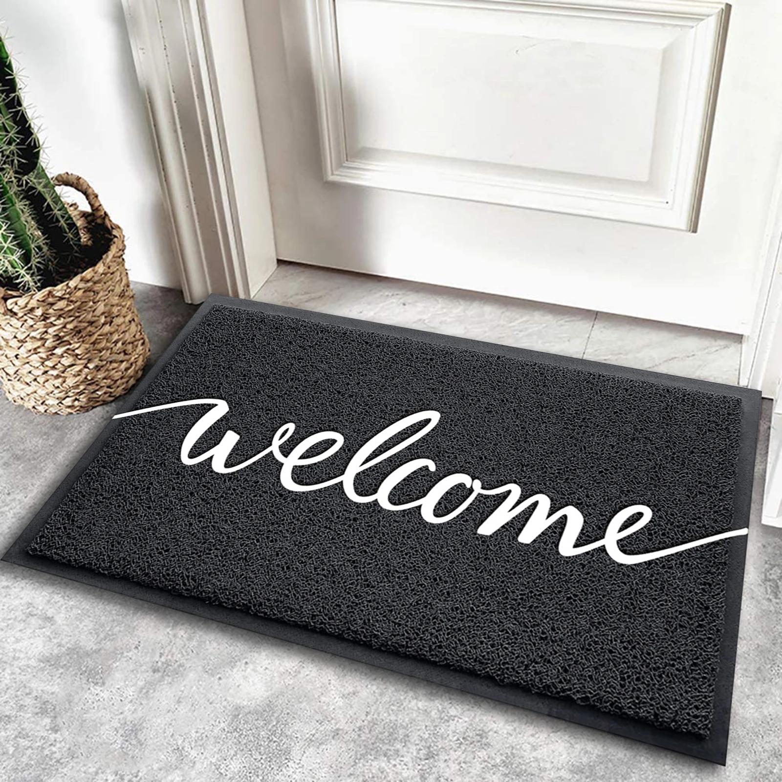 Home Carpet Modern Style Letter Print Floor Mat Rectangle Footcloth for Entryway Living Room
Home Carpet Modern Style Letter Print Floor Mat Rectangle Footcloth for Entryway Living Room