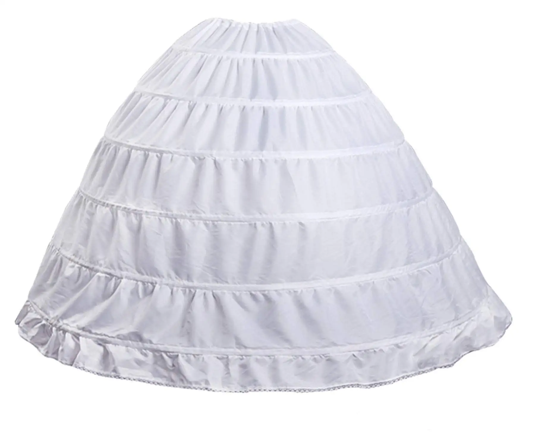 

perfect Hoop Skirt Petticoat Skirt for Women Ball Gown Slip Crinoline Underskirt 5 Ruffles 4 Hoop