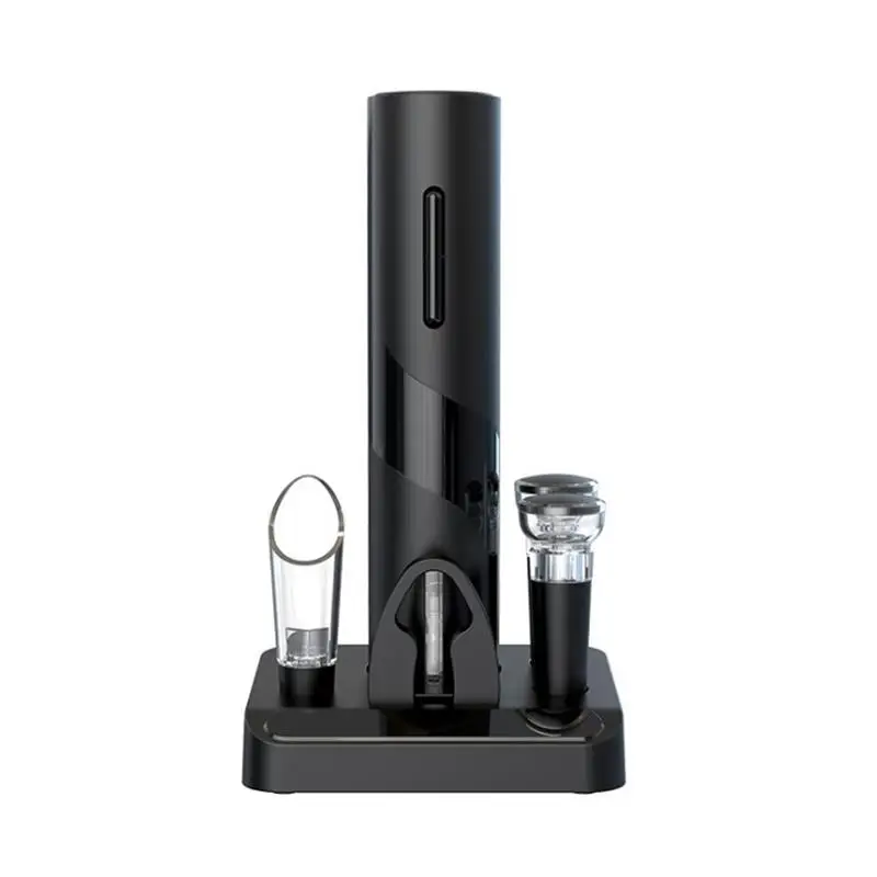 5 in 1 Electric Wine Opener Wine Bottle Opener with Foil Cutter Wine Pourer for Home Restaurant Party
5 in 1 Electric Wine Opener Wine Bottle Opener with Foil Cutter Wine Pourer for Home Restaurant Party