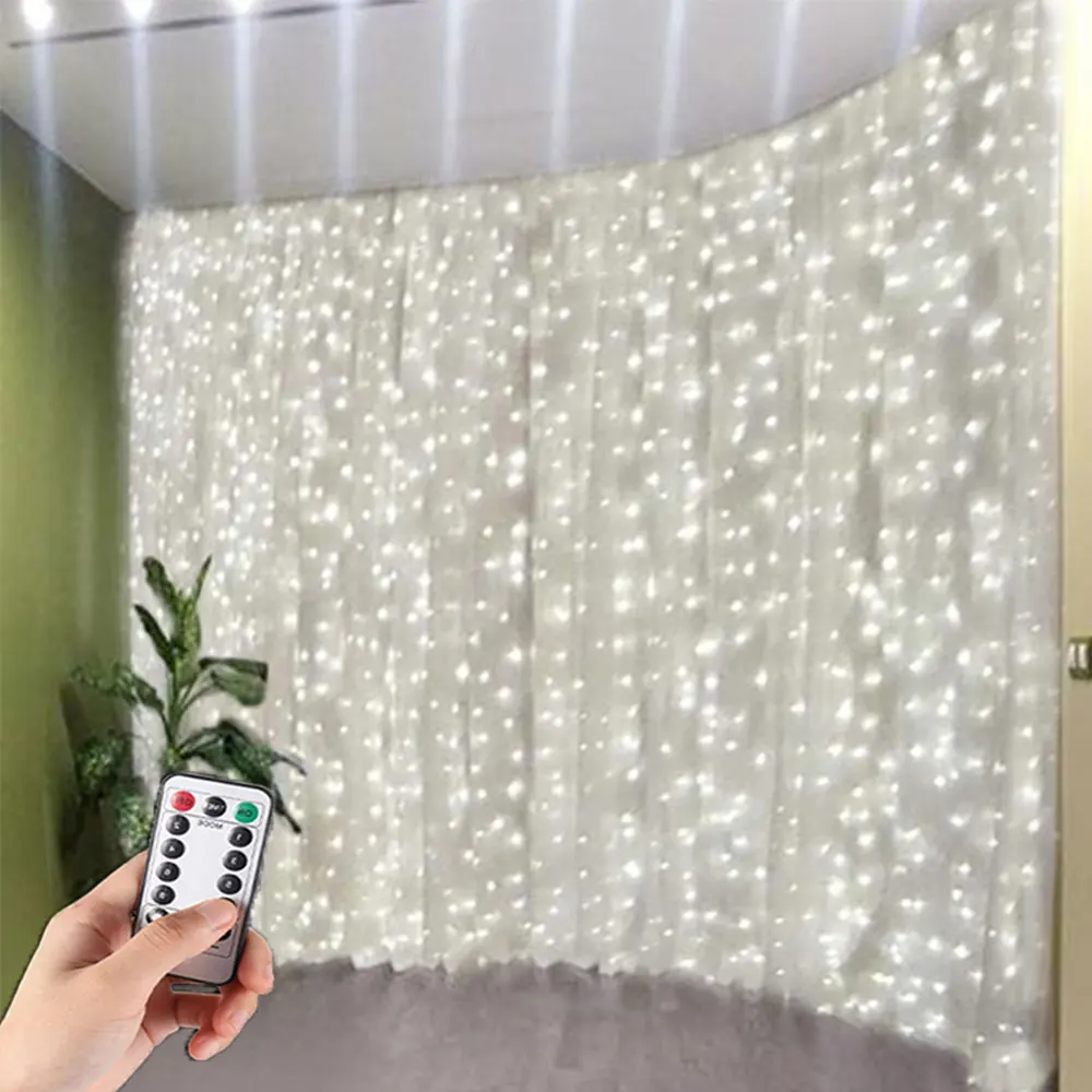 LED Fairy Lights Wedding Garland Curtain Lamp USB String Lights New Year Christmas Home Decorative Led Lights Holiday Lighting
LED Fairy Lights Wedding Garland Curtain Lamp USB String Lights New Year Christmas Home Decorative Led Lights Holiday Lighting