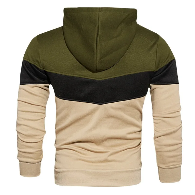 Men's Patchwork Hooded Sweatshirt Hoodies Clothing Casual Loose Fleece Warm Streetwear Male Fashion Autumn Winter Outwear
Men's Patchwork Hooded Sweatshirt Hoodies Clothing Casual Loose Fleece Warm Streetwear Male Fashion Autumn Winter Outwear