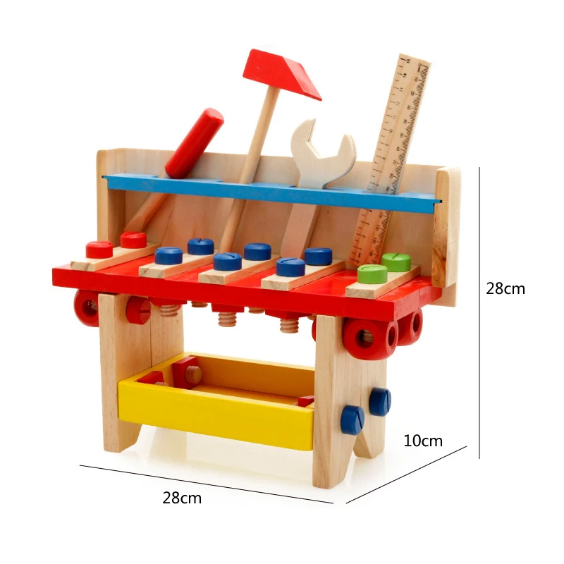 Kids Toolbox Toy Wooden Repair Pretend Game Puzzle Disassembly Set Simulation Multifunctional Carpenter Tool Boy Gift
Kids Toolbox Toy Wooden Repair Pretend Game Puzzle Disassembly Set Simulation Multifunctional Carpenter Tool Boy Gift