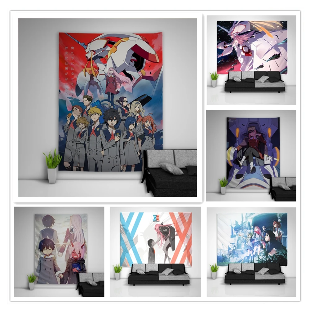 Darling in the FranXX Zero Two Tapestry Art Wall Hanging Sofa Table Bed Cover Home Decor Dorm Gift
Darling in the FranXX Zero Two Tapestry Art Wall Hanging Sofa Table Bed Cover Home Decor Dorm Gift