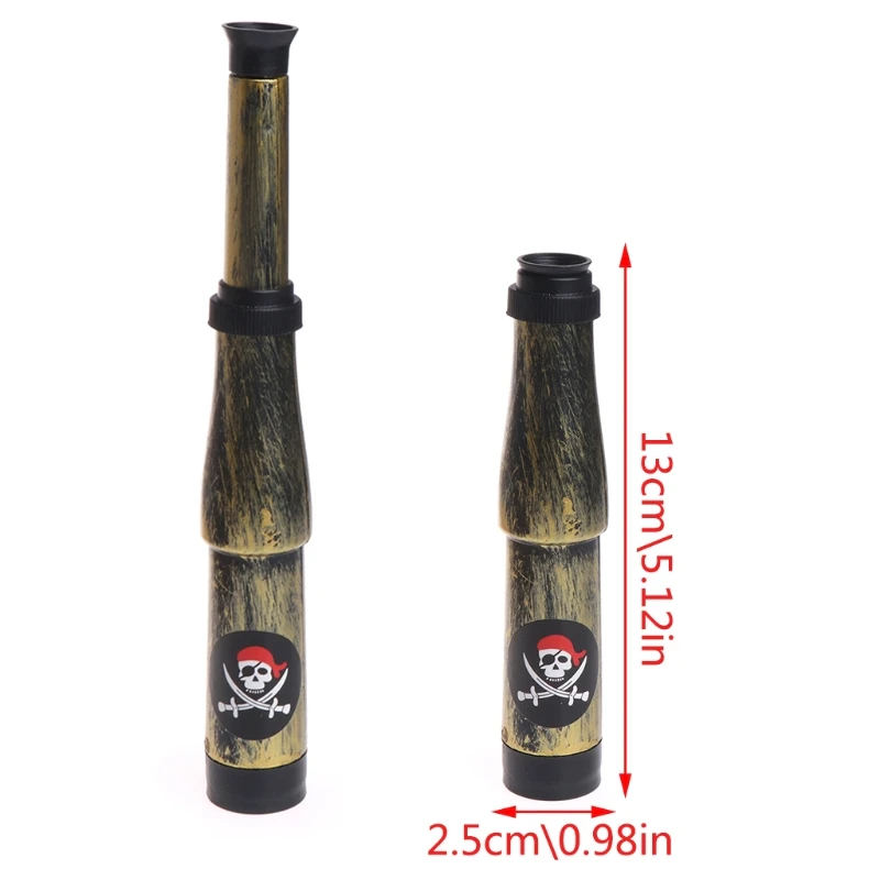 2020 New Nautical Telescope Pirate Captain Costume Toy Halloween Party Kids Decorations 
2020 New Nautical Telescope Pirate Captain Costume Toy Halloween Party Kids Decorations
