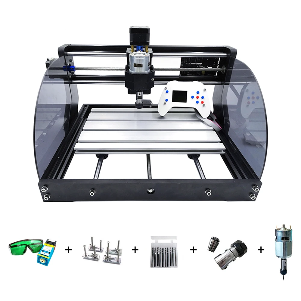 

CNC Laser Engraving Machine Wood CNC Router GRBL DIY 3 Axis Milling 3018 Pro Max Laser Engraver With Offline Controller 0.5W-15W