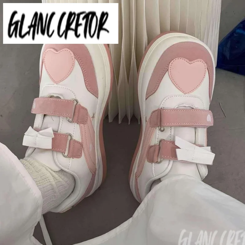 Kawaii 2021 Women's Shoes Fashion Summer Japanese Style Sweet Girls' Sneakers Pink Shoes Heart Footwear Lovely Lolita
Kawaii 2021 Women's Shoes Fashion Summer Japanese Style Sweet Girls' Sneakers Pink Shoes Heart Footwear Lovely Lolita