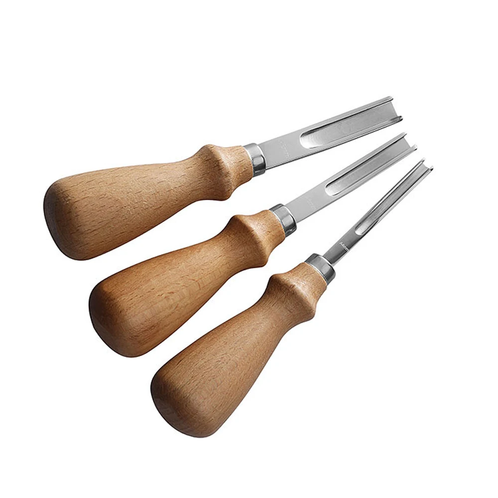 3 size A4mm A6mm A8mm Practical Leather Craft Edge Beveler Skiving Beveling Knife DIY Cutting Hand Craft Tool with Wood Handle
3 size A4mm A6mm A8mm Practical Leather Craft Edge Beveler Skiving Beveling Knife DIY Cutting Hand Craft Tool with Wood Handle