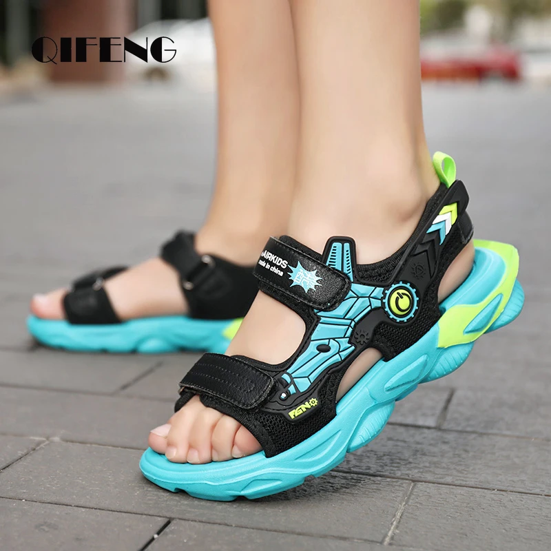 Cool Boys Sandals Summer Fashion Children Beach Shoes Platform Clogs Boys Shoes 5 6 7 8 Black Jelly Sandals Kids Light Sneakers 
Cool Boys Sandals Summer Fashion Children Beach Shoes Platform Clogs Boys Shoes 5 6 7 8 Black Jelly Sandals Kids Light Sneakers