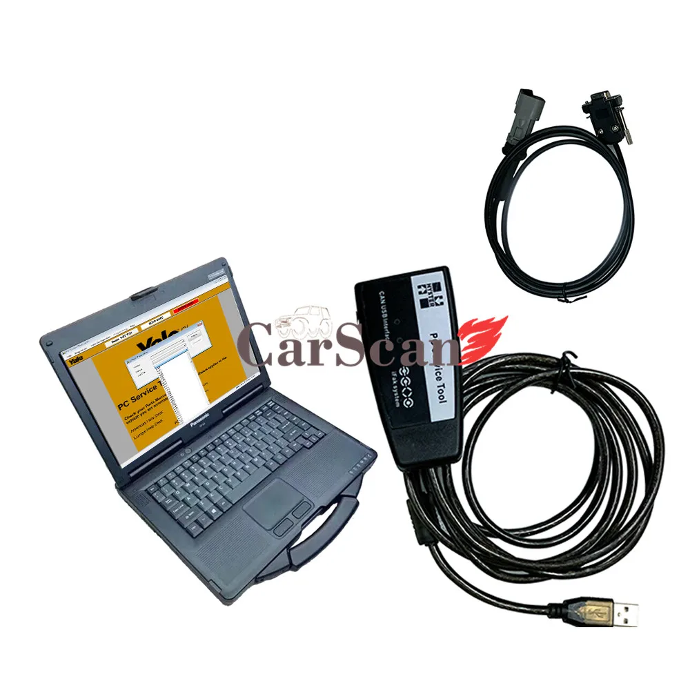 

For Hyster Yale forklift Diagnosis Scanner With CF52 Laptop For Yale Hyster tools Forklifts and Material Handling Equipment