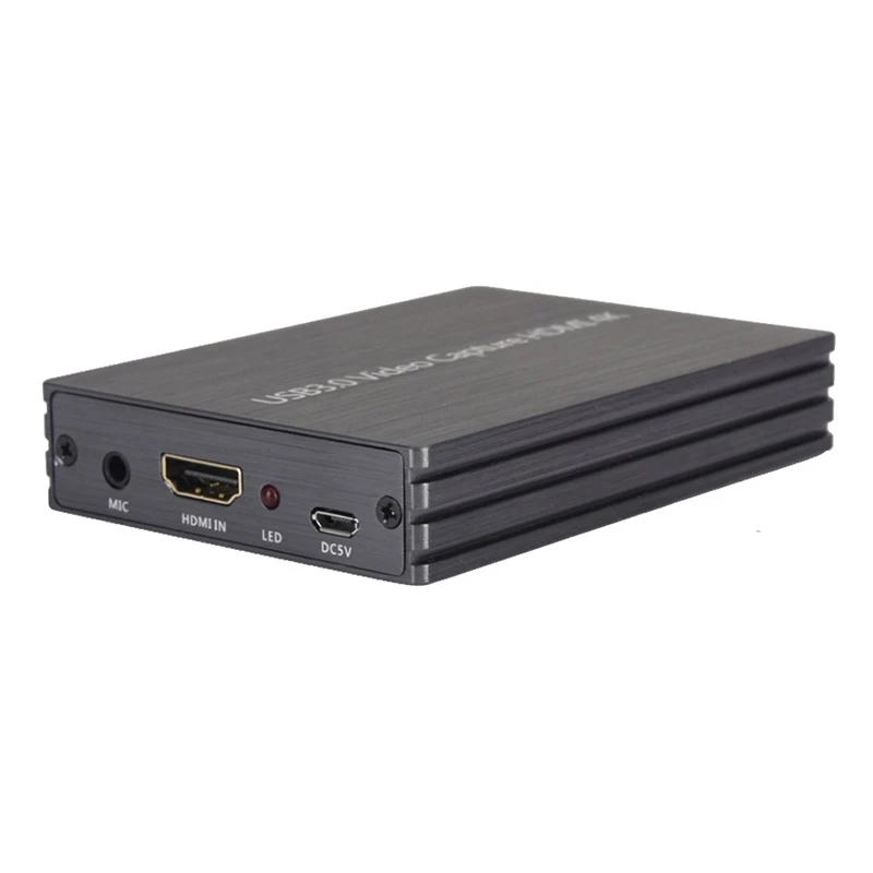 4K 1080P Video Capture Card HDMI to USB 3.0 Dongle for Game Streaming Live Stream Broadcasts Video Recording
4K 1080P Video Capture Card HDMI to USB 3.0 Dongle for Game Streaming Live Stream Broadcasts Video Recording