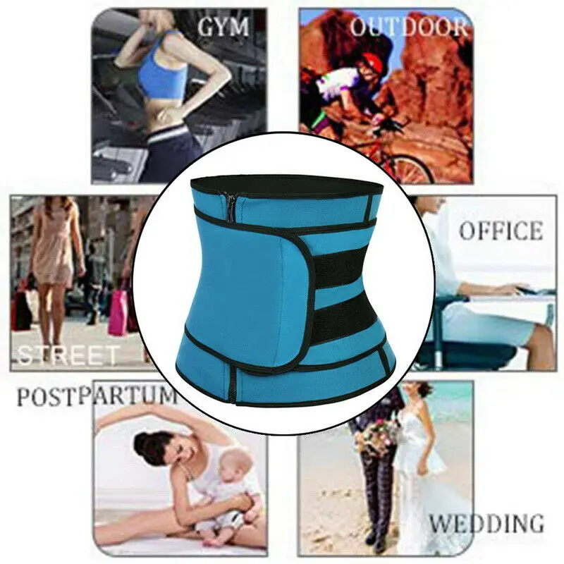 New Body Shaping Hook Loop Zipper Waist Shaping Belt Sports Belt Sweating Belt XD88
New Body Shaping Hook Loop Zipper Waist Shaping Belt Sports Belt Sweating Belt XD88