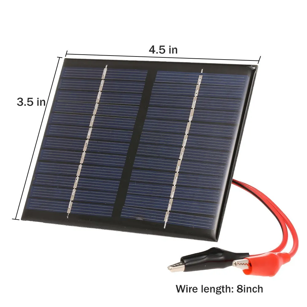 1.5W/12V Solar Charger With Alligator Clip Compact Polycrystalline Solar Panel For Garden/Traffic/Emergency Light Solar Pump
1.5W/12V Solar Charger With Alligator Clip Compact Polycrystalline Solar Panel For Garden/Traffic/Emergency Light Solar Pump