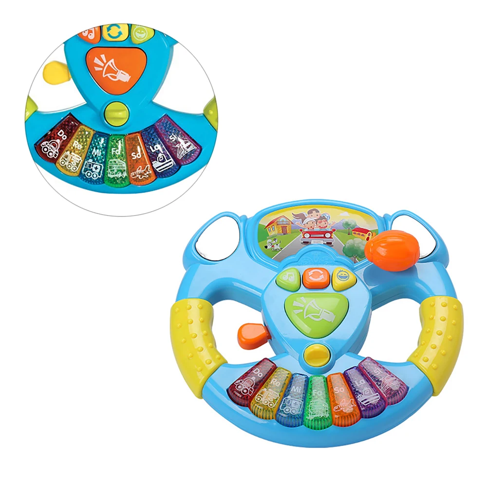 Baby Toys Copilot Steering Wheel Puzzle Baby Developing Educational Toy Simulation Steering Toys Car For Kids Child Xmas Gift
Baby Toys Copilot Steering Wheel Puzzle Baby Developing Educational Toy Simulation Steering Toys Car For Kids Child Xmas Gift