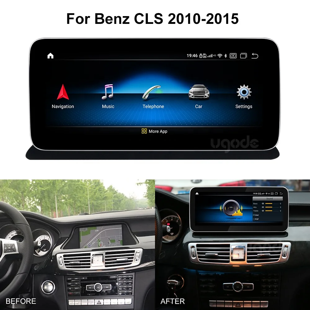 Ugode Qualcomm Android 10.0 Screen Car Multimedia System Vehicle GPS Navigation for Benz CLS W218 NTG4.5
Ugode Qualcomm Android 10.0 Screen Car Multimedia System Vehicle GPS Navigation for Benz CLS W218 NTG4.5