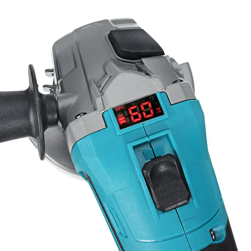100mm/125mm 1000W Cordless Electric Angle Grinder 18V Lithium-Ion 4000mAh Battery Machine Cutting Polishing Grinding Power Tools |