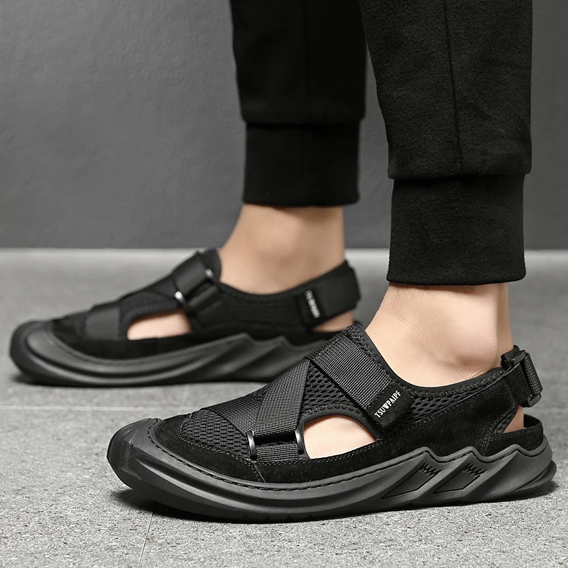 Sandalle Homme Rubber Sandals Men Man 2019 Summer Work Sandalias Deportivas Outdoor Sandel For Sandale Homme Ete Sandalen Heren
Sandalle Homme Rubber Sandals Men Man 2019 Summer Work Sandalias Deportivas Outdoor Sandel For Sandale Homme Ete Sandalen Heren