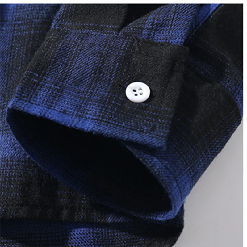 BOLUBAO Fashion Brand Men Plaid Shirt Tops Men's Trendy Wild Long Sleeve Shirts Pocket Single Breasted Casual Shirts Male
BOLUBAO Fashion Brand Men Plaid Shirt Tops Men's Trendy Wild Long Sleeve Shirts Pocket Single Breasted Casual Shirts Male