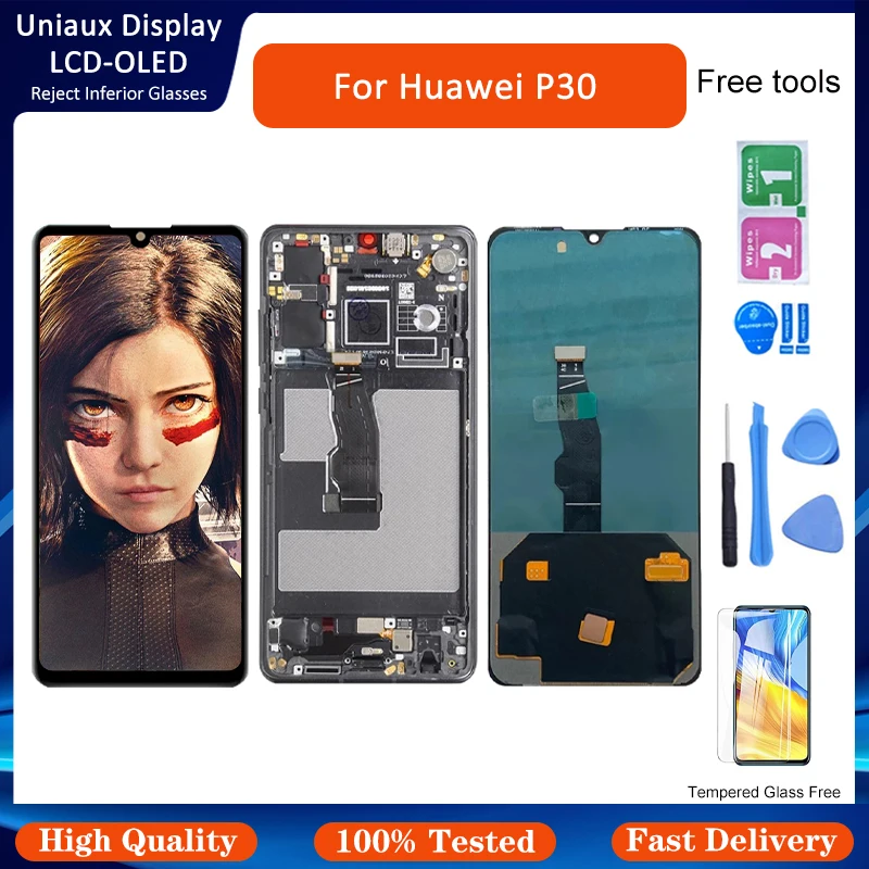 SUPER AMOLED для HUAWEI P30 ЖК-дисплей женский дисплей сенсорный экран дигитайзер Запасные части для экрана Huawei P30
SUPER AMOLED для HUAWEI P30 ЖК-дисплей женский дисплей сенсорный экран дигитайзер Запасные части для экрана Huawei P30