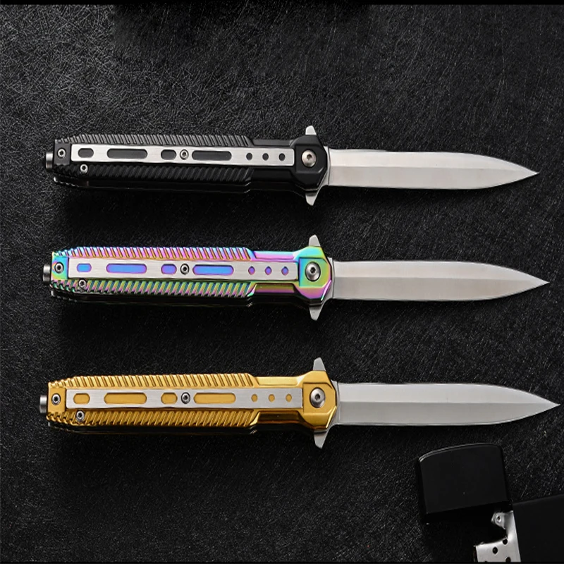 Folding Knife Tactical Knife Camping Mountaineering Knife Outdoor Folding Knife Hunting Knife Titanium Knife Pocket Knifes
Folding Knife Tactical Knife Camping Mountaineering Knife Outdoor Folding Knife Hunting Knife Titanium Knife Pocket Knifes