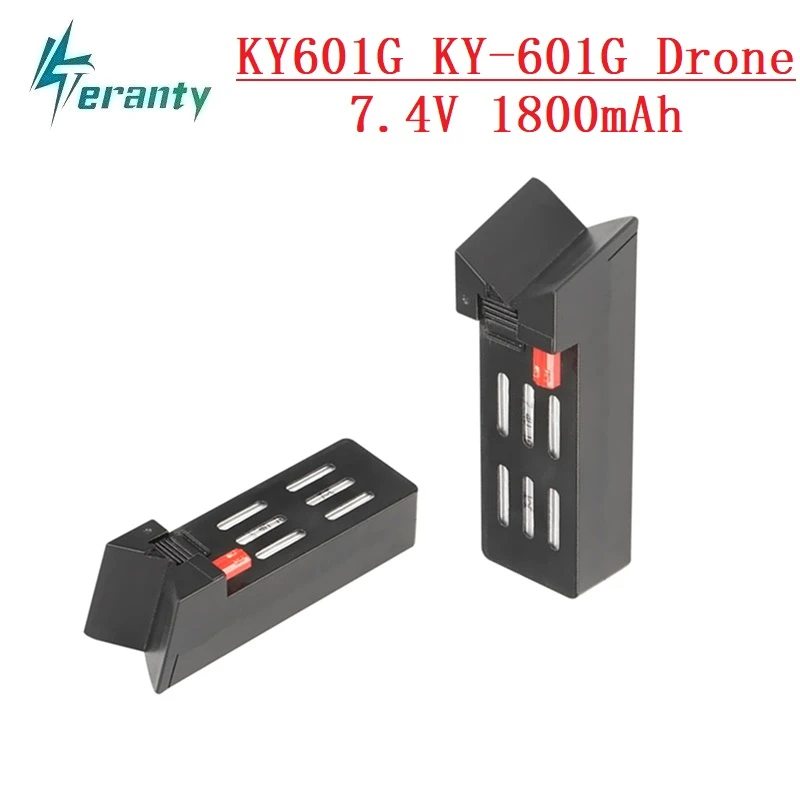 2PCS KY601G KY-601G Drone Original 7.4V 1800mAh Li-Po Battery with RC quadcopter spare parts Drone battery for KY601G Drone
2PCS KY601G KY-601G Drone Original 7.4V 1800mAh Li-Po Battery with RC quadcopter spare parts Drone battery for KY601G Drone