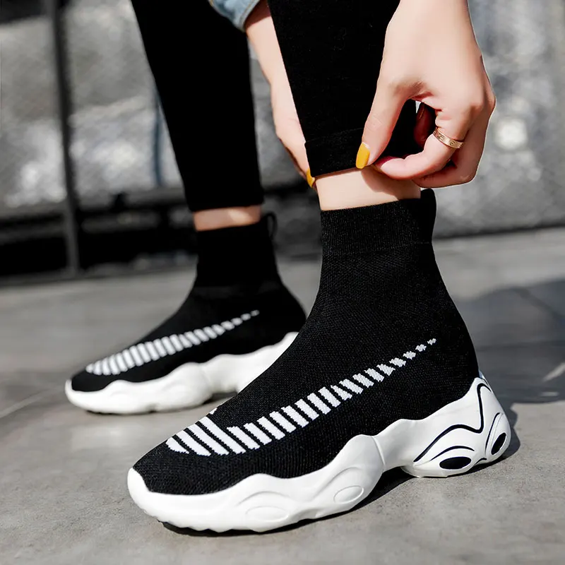 JXGXSX Breathable Elastic Socks Sneakers Thick-soled Neutral Shoes Casual Shoes Flat Shoes Ladies Ankle Boots Ladies Schoenen
JXGXSX Breathable Elastic Socks Sneakers Thick-soled Neutral Shoes Casual Shoes Flat Shoes Ladies Ankle Boots Ladies Schoenen