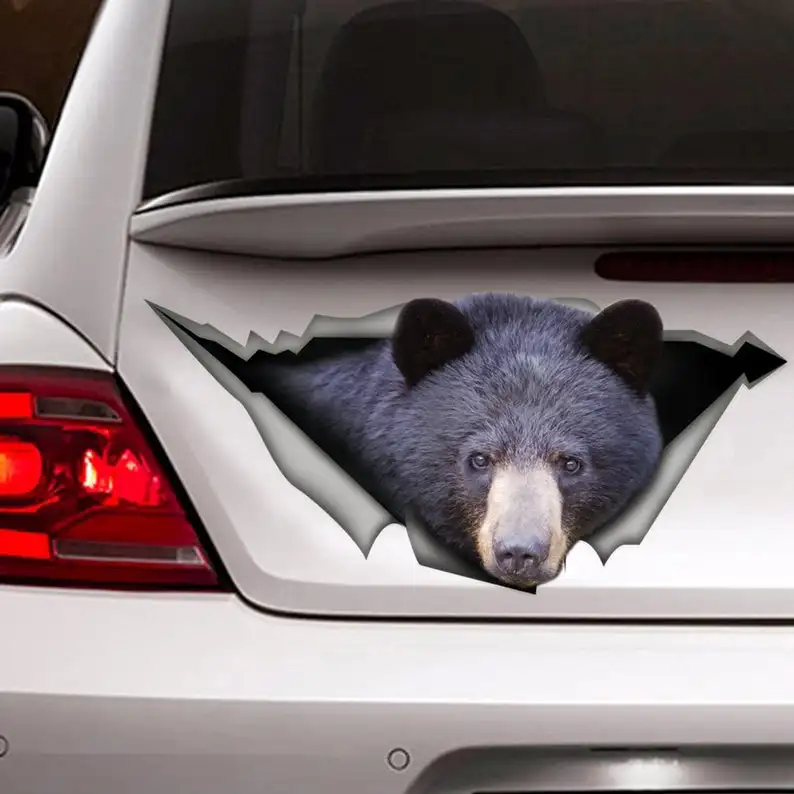 Black bear sticker , car decal, Vinyl decal,bear sticker, funny decal, animal sticker
Black bear sticker , car decal, Vinyl decal,bear sticker, funny decal, animal sticker