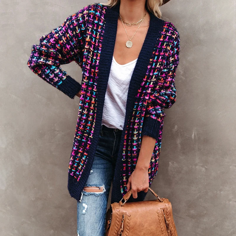 Fitshinling Bohemian Plaid Cardigans Women Vintage Long Coat Female Jacket Knitwear Winter Slim Sweater Cardigan Pockets
Fitshinling Bohemian Plaid Cardigans Women Vintage Long Coat Female Jacket Knitwear Winter Slim Sweater Cardigan Pockets