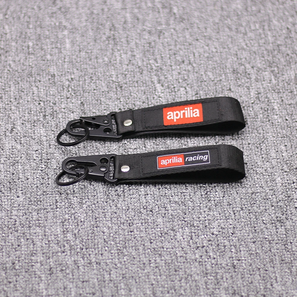 For Aprilia Racing RS RSV RXV Tuono SXV Motocross Key Chain Keychain Black New Motorcycle Embroidery Strap Key Ring Keyring
For Aprilia Racing RS RSV RXV Tuono SXV Motocross Key Chain Keychain Black New Motorcycle Embroidery Strap Key Ring Keyring
