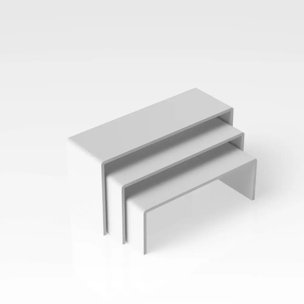 3Pcs/Set 3mm Acrylic U Type Display Stand Showcase Jewelry Storage Rack Shelf for Cabinet
3Pcs/Set 3mm Acrylic U Type Display Stand Showcase Jewelry Storage Rack Shelf for Cabinet