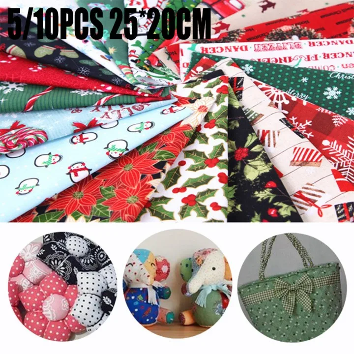 Christmas Cotton Cloth Sewing Fabric For Patchwork Needlework DIY Handmade Material Christmas Decorations Home
Christmas Cotton Cloth Sewing Fabric For Patchwork Needlework DIY Handmade Material Christmas Decorations Home