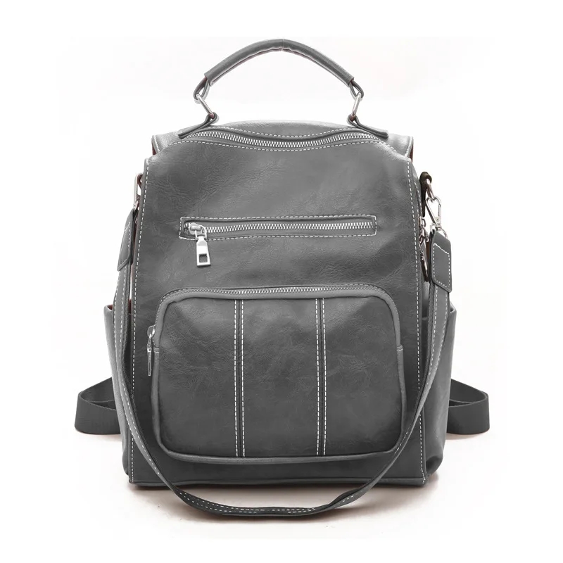 Luxurious PU Leather Vintage Back Pack Women Backpacks Shoulder Bag Bagpack Ladies Travel Backpack School Bags For Teenage Girls
Luxurious PU Leather Vintage Back Pack Women Backpacks Shoulder Bag Bagpack Ladies Travel Backpack School Bags For Teenage Girls