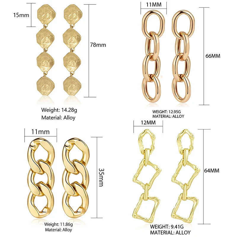 big long golden earrings vintage geometry gold dangle drop earrings for women female chain earring 2020 trend lrregular jewelry
big long golden earrings vintage geometry gold dangle drop earrings for women female chain earring 2020 trend lrregular jewelry