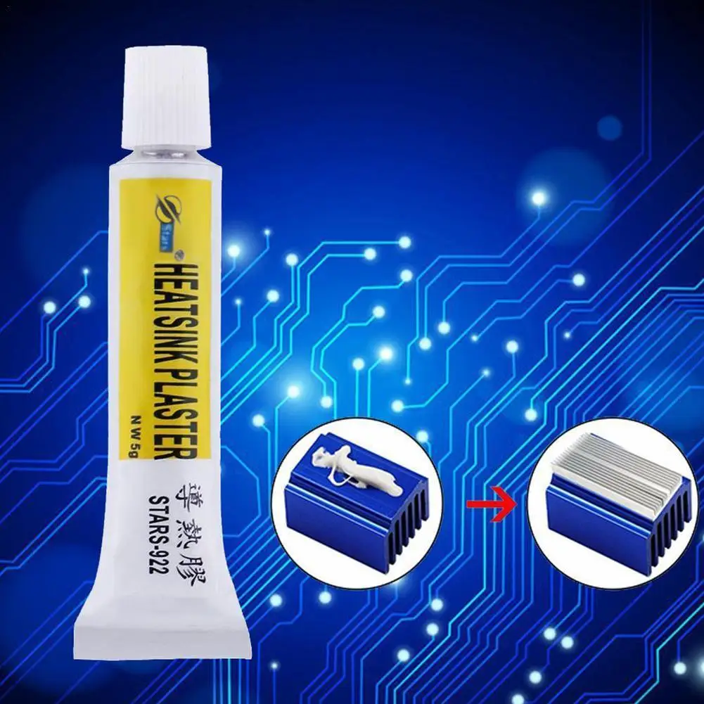 Compound Silicone Scraper Heatsink Plaster Thermal Silicone Graphics Cooler Glue Adhesive Glue CPU GPU Cooling Conductive P P1P5
Compound Silicone Scraper Heatsink Plaster Thermal Silicone Graphics Cooler Glue Adhesive Glue CPU GPU Cooling Conductive P P1P5