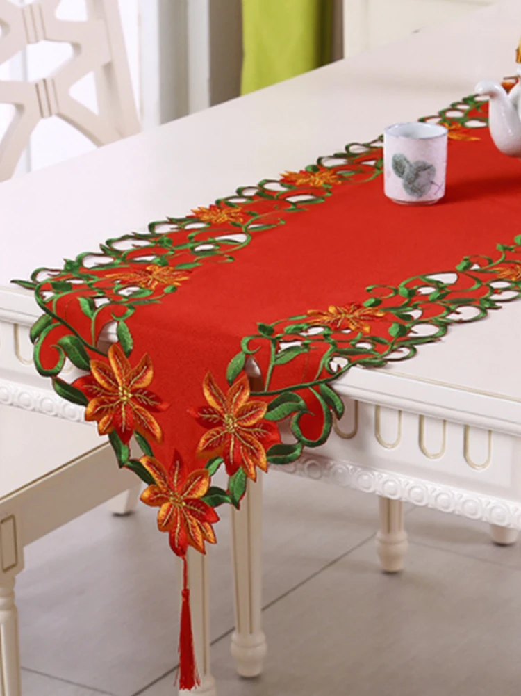 Polyester Printed Christmas Table Runner Christmas Wedding Table Runners Restaurant Table Decor Tablecloth Decoration 180*38cm
Polyester Printed Christmas Table Runner Christmas Wedding Table Runners Restaurant Table Decor Tablecloth Decoration 180*38cm