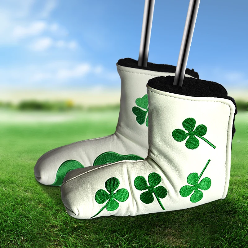 1PCS Shamrock Clover Headcover Golf Putter Head Cover Blade Shamrock Club Heads Clover Headcover Club-Making Products
1PCS Shamrock Clover Headcover Golf Putter Head Cover Blade Shamrock Club Heads Clover Headcover Club-Making Products