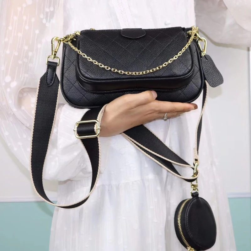 Genuine Leather Shoulder Bag Ladies Small Crossbody Bags For Women Removable Messenger Bag Luxury Women's Handbags Tote Purse
Genuine Leather Shoulder Bag Ladies Small Crossbody Bags For Women Removable Messenger Bag Luxury Women's Handbags Tote Purse