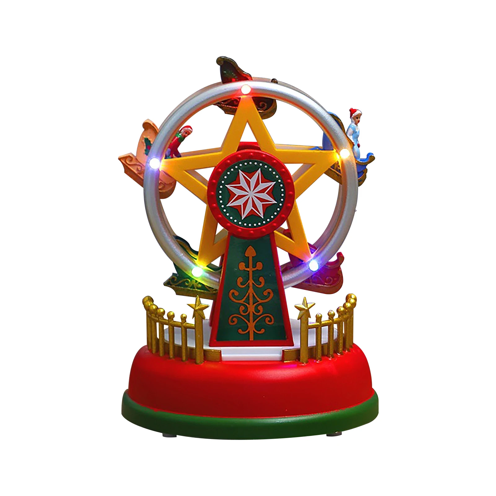 Merry Christmas Decor Music Box With Light Holiday Musical Ornament Xmas Decoration For Home New Year Birthday Gift Music Box
Merry Christmas Decor Music Box With Light Holiday Musical Ornament Xmas Decoration For Home New Year Birthday Gift Music Box