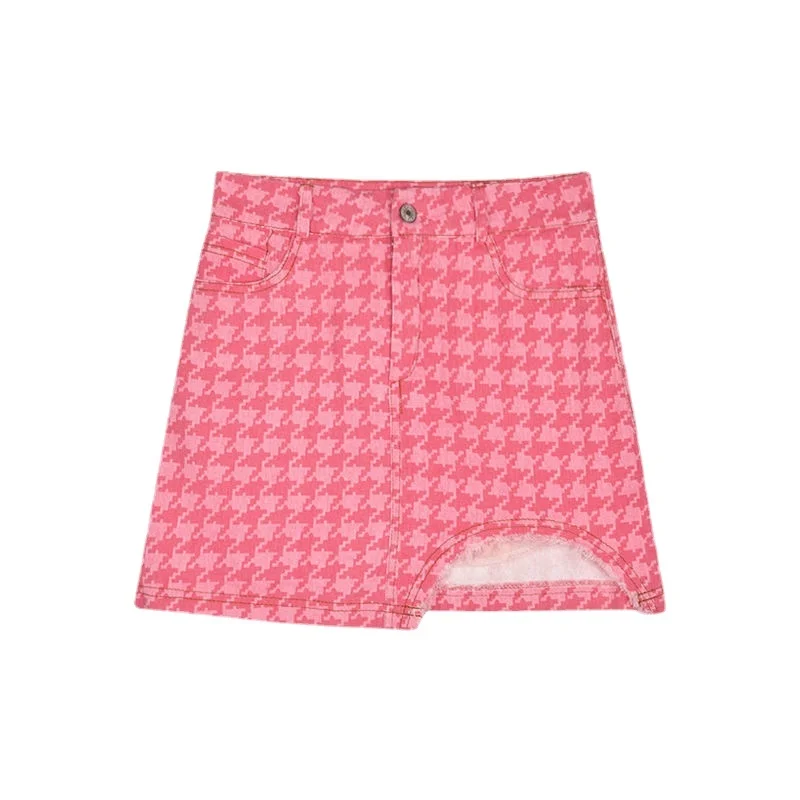 2021 Sweet wind irregular high half-length skirt suit female summer popular fried street short pink waist spicy top Y2K skirt
2021 Sweet wind irregular high half-length skirt suit female summer popular fried street short pink waist spicy top Y2K skirt