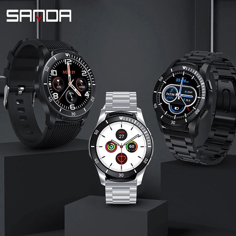 Sanda GT106 Intelligent Fashion Smart Watch Multi-Function Weather Sleep Monitor Gift Clock Smartwatch For Huawei iphone Xiaomi
Sanda GT106 Intelligent Fashion Smart Watch Multi-Function Weather Sleep Monitor Gift Clock Smartwatch For Huawei iphone Xiaomi