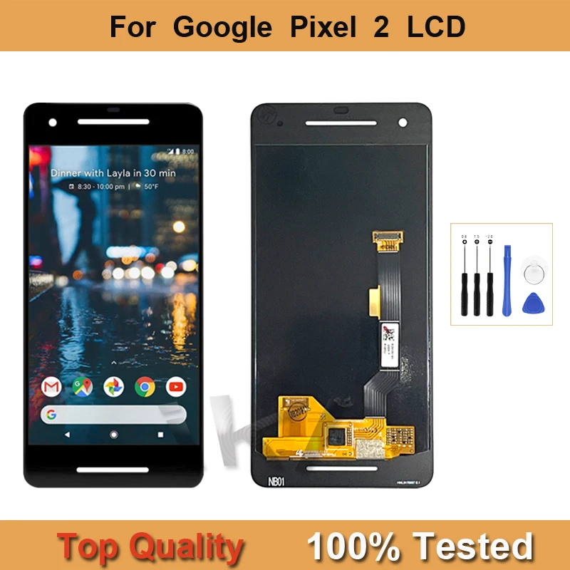 ЖК-дисплей для HTC Google Pixel 2, полный сенсорный экран в сборе, 5,0 дюйма, сменный экран, ремонт, дигитайзер, запчасти
ЖК-дисплей для HTC Google Pixel 2, полный сенсорный экран в сборе, 5,0 дюйма, сменный экран, ремонт, дигитайзер, запчасти