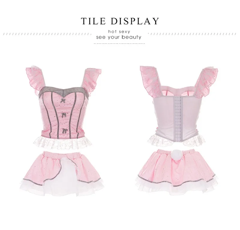 Role Play Erotic Bunny Girl Uniform Sexy Anime Cosplay costume Rabbit dress for Sweet Gift for Girlfriend Underwear Temptation
Role Play Erotic Bunny Girl Uniform Sexy Anime Cosplay costume Rabbit dress for Sweet Gift for Girlfriend Underwear Temptation