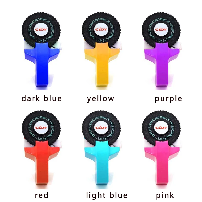 For Cidy C101 Manual Label Maker Embossing Machine DIY Printer & 2pcs 9mm * 3M Black Label Tape
For Cidy C101 Manual Label Maker Embossing Machine DIY Printer & 2pcs 9mm * 3M Black Label Tape