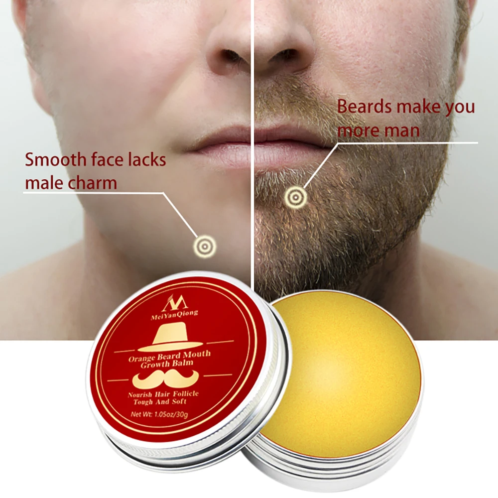 MeiYanQiong Men's Plant Dense Tough Beard Care Cream Moisturizing Smooth Promote Growth Lubrication Cream Beard Oil Wax Balm 30g
MeiYanQiong Men's Plant Dense Tough Beard Care Cream Moisturizing Smooth Promote Growth Lubrication Cream Beard Oil Wax Balm 30g