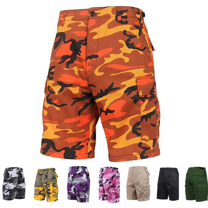 Color Camo Cargo shorts Mens Fashion Tactical Trouser Hip Hop Casual Cotton Multi Pockets Streetwear Plus Size 
Color Camo Cargo shorts Mens Fashion Tactical Trouser Hip Hop Casual Cotton Multi Pockets Streetwear Plus Size
