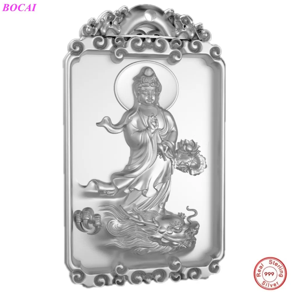 Подвеска BOCAI S999 из стерлингового серебра для мужчин и женщин, прямоугольная статуя Будды, серебряный Амулет чистого цвета, Ювелирное Украше...
Подвеска BOCAI S999 из стерлингового серебра для мужчин и женщин, прямоугольная статуя Будды, серебряный Амулет чистого цвета, Ювелирное Украше...