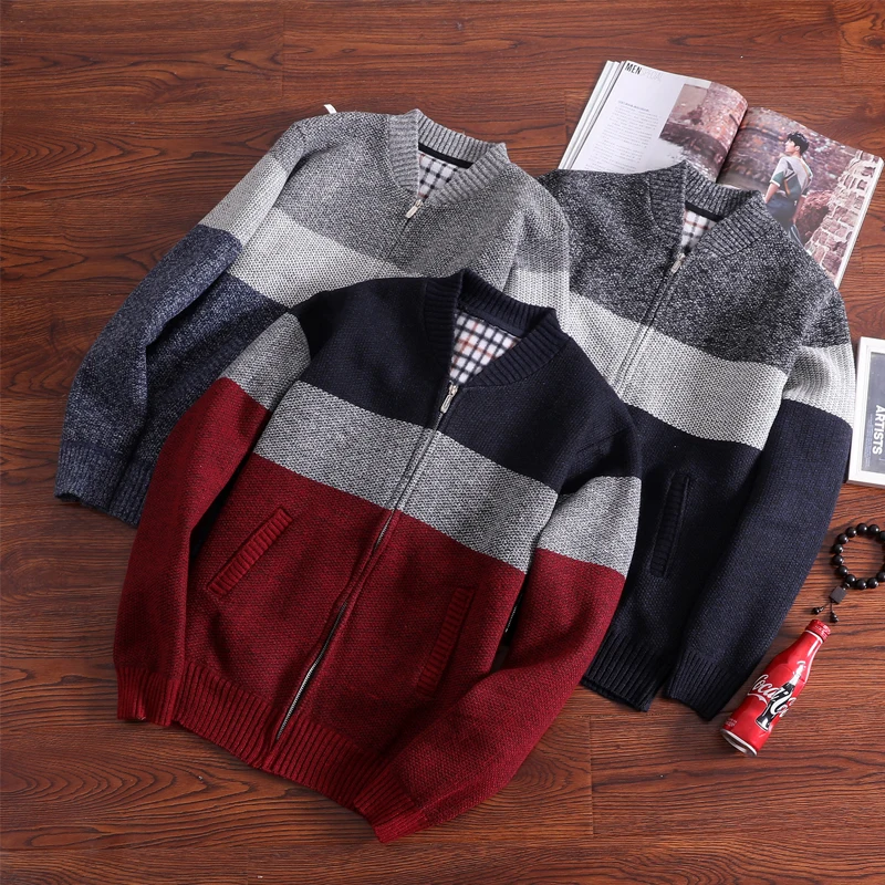 2021 Autumn Winter Men's Sweater Coat Faux Fur Wool Sweater Jackets Men Zipper Knitted Thick Coat Warm Casual Knitwear Cardigan
2021 Autumn Winter Men's Sweater Coat Faux Fur Wool Sweater Jackets Men Zipper Knitted Thick Coat Warm Casual Knitwear Cardigan