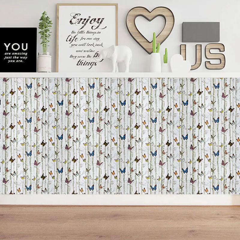 Butterfly Pattern Background Wall Sticker PVC Waterproof Colorful Wallpapers Home Living Room Bedroom Decoration 45x100CM
Butterfly Pattern Background Wall Sticker PVC Waterproof Colorful Wallpapers Home Living Room Bedroom Decoration 45x100CM