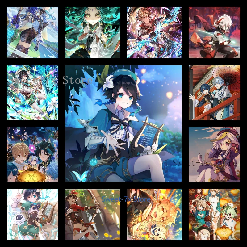 Anime Poster Genshin Impact Series Canvas Painting Art Nordic Posters and Prints Wall Pictures for Living Room Decor Frameless
Anime Poster Genshin Impact Series Canvas Painting Art Nordic Posters and Prints Wall Pictures for Living Room Decor Frameless