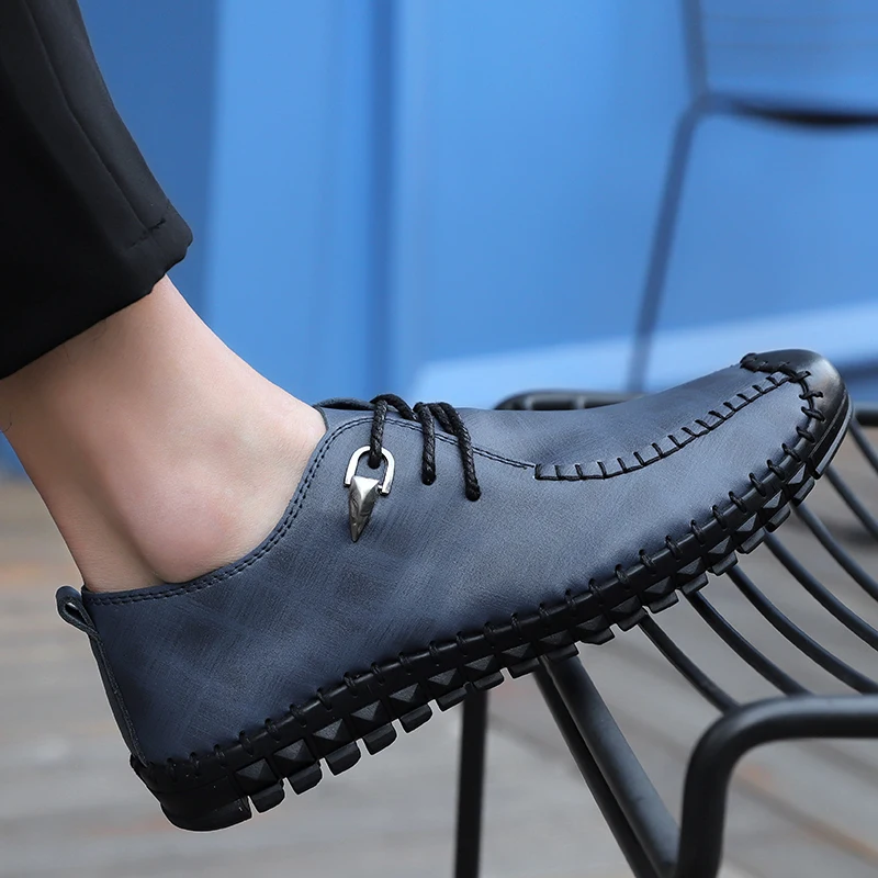Men Casual Shoes Leather Classic Fashion Male Leather Flats Black Business Shoes Hiking Sneakers Tenis Masculino Lightweight
Men Casual Shoes Leather Classic Fashion Male Leather Flats Black Business Shoes Hiking Sneakers Tenis Masculino Lightweight