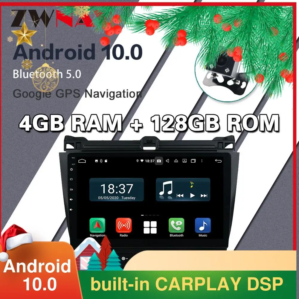 4G+128G CARPLAY Android 10 Car Radio Multimedia Player For Honda Accord 7 2003-2007 Navigation GPS Auto 2 din no dvd
4G+128G CARPLAY Android 10 Car Radio Multimedia Player For Honda Accord 7 2003-2007 Navigation GPS Auto 2 din no dvd